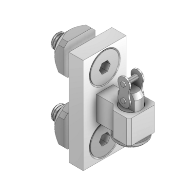 56-010-0 MODULAR SOLUTIONS DOOR PART<BR># 25 ROLLER CHAIN FIXING COMPONENT